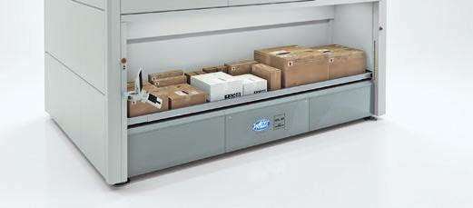 Each storage system can be equipped with between 1 and 4 access openings, all positioned at a height of 27.