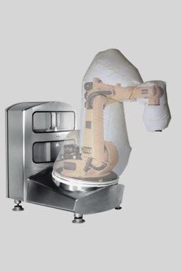 KUKA WASH DOWN AND STAINLESS STEEL THE ULTIMATE IN CLEANLINESS KUKA Wash Down robot* In order to be able to perform hygienically sensitive tasks, KUKA has developed robots that are able to meet these