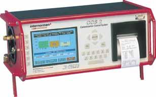 device for the CCS 2 Deaerates the processed oil sample before feeding it into the CCS 2 Serves as calibration device for the CCS 2, using INTERNORMEN's software CALSOFT 01 and