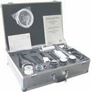 Oil Analyse Set Serves for receiving inspection of hydraulic and lubrication fluids Includes mini-measuring connections for simple sampling Determines the condition of operating fluids on site