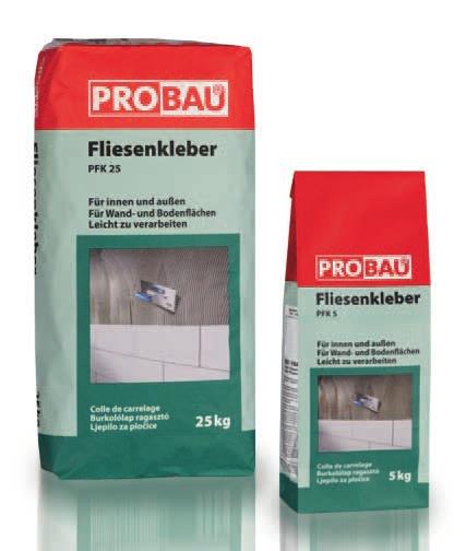 Everything you need: Tile Adhesive High quality, cement-bound and