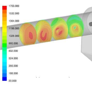 Thermal Efficiency Improvement in Kiln Hood & Kiln Benefits by CFD analysis in the Kiln, Cold CFD Simulation: to predict the flow pattern & Improvement
