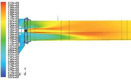 Combustion Analysis Combustion analysis using CFD allows: to improve the combustion air flow pattern