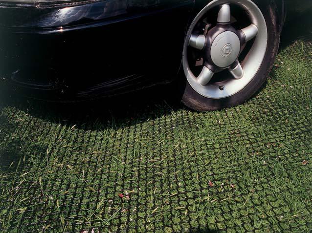 Grid Pavers Constructed mainly from recycled plastic materials Their flexibility allows for use on