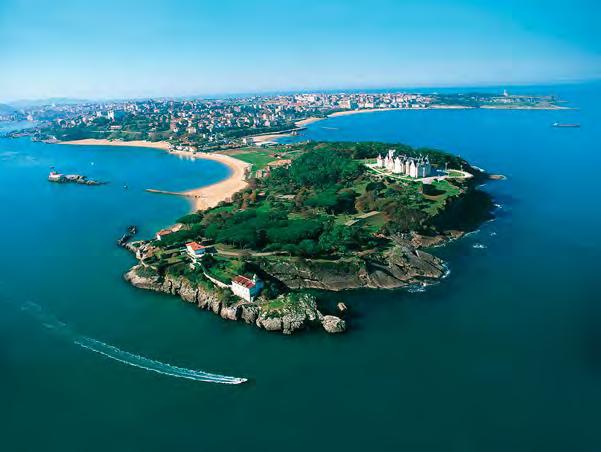 The port city of Santander is located on the north coast of Spain.