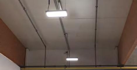 Austria Total installed electric capacity 99 kw 43 kw Number of lighting points (luminaires) 370 340 Main lamp type Fluorescent + HQL LED Tube + LED lamps Annual electricity consumption 514,000 kwh