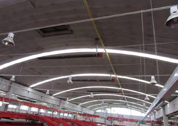 Austria Total installed electric capacity 39 kw 16 kw Main lamp type Fluorescent + HQL lamps LED Tubes + LED lamps Annual electricity consumption 163,300 kwh 62,600 kwh Annual electricity costs