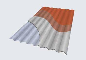 B5 Corrugated Sheet B5 Fibre-cement corrugated sheet is a replacement for the standard 3 inch