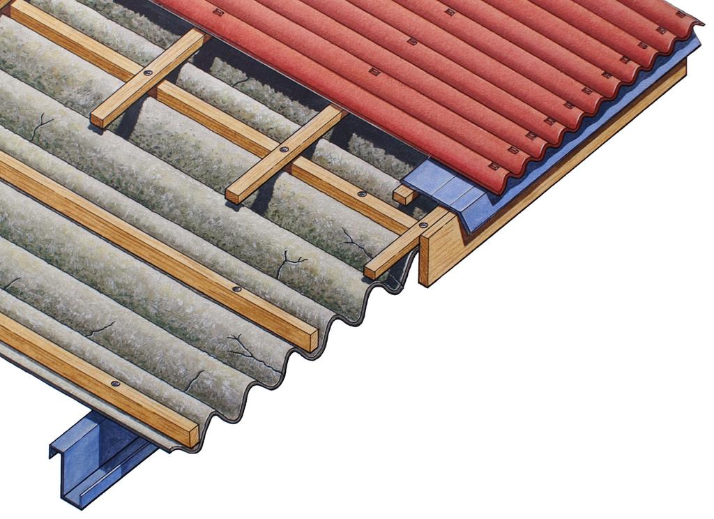 Renovation Oversheeting System The system has been developed using the proven Onduline weathering performance and durability.