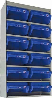 supplied with 2 dividers per tray For our full range of Spare Parts Trays See page 233 For our
