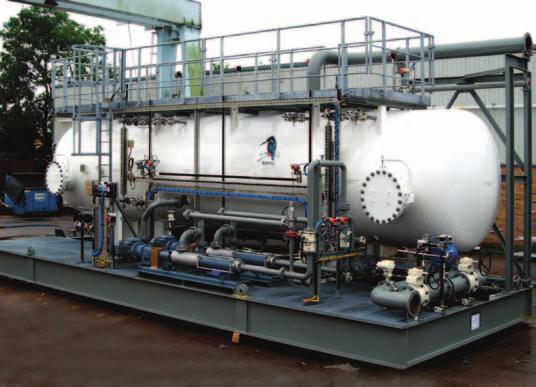 The IGF works by recycling gas bubbles into the produced water.