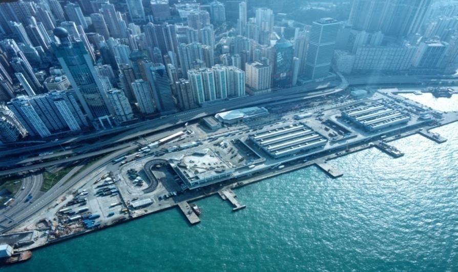 Initiatives to allow access to the harbourfront Western Wholesale Food Market AFCD is prepared to release the four unused piers and part of the 500m seafront driveway for developing a waterfront