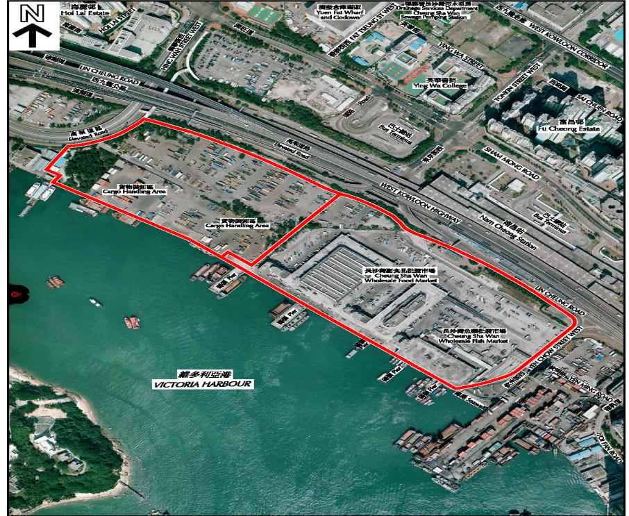y Cheung Sha Wan Wholesale Food Market (Phase 1) ¾ The Administration is exploring the