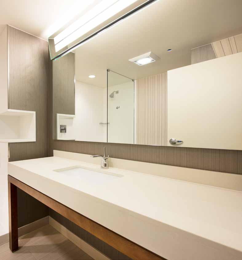 3 about OLDCASTLE SUREPODS Oldcastle SurePods is the leading provider of prefabricated bathrooms in North America.
