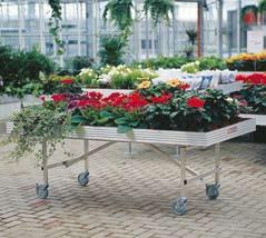 For each plant the right table - so your customers find what they are looking for! Tables for large plants offer an ideal base for lush habitat.