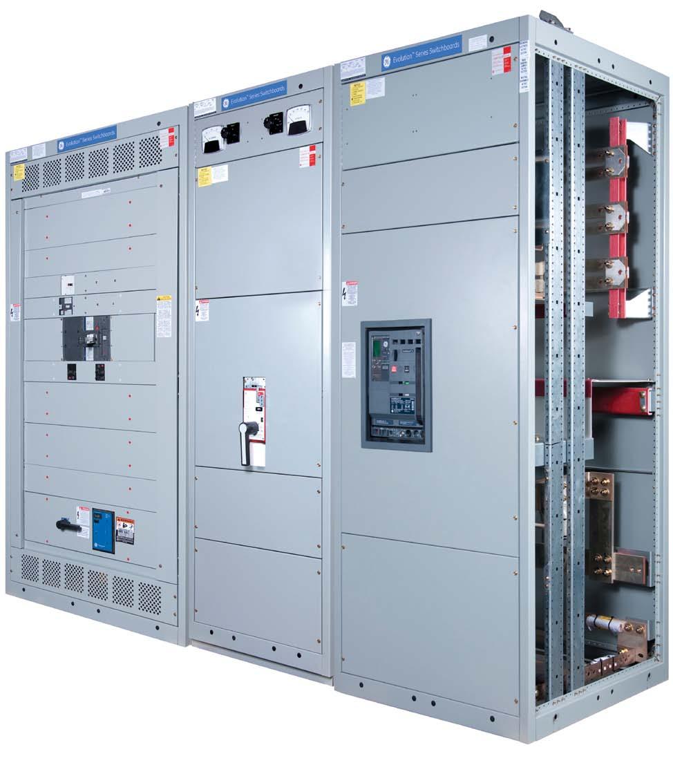 In addition, the Evolution Series Switchboard features a robust enclosure designed