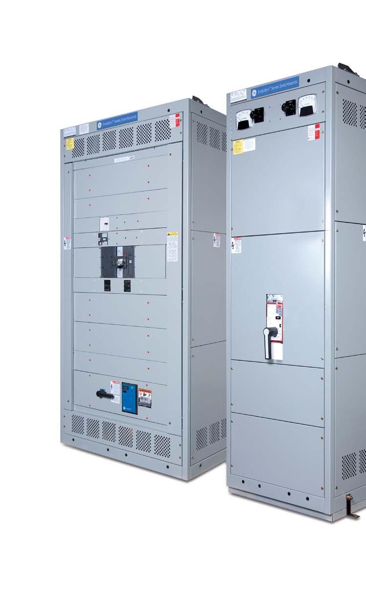 Prepare for the future today Features and Benefits As our line of Evolution Series Switchboards expands, the list of leading edge