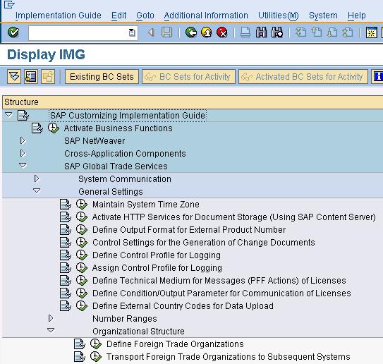 23 Part II: Steps to Customize US AES in a newly Installed SAP BusinessObjects Global Trade Services 8.