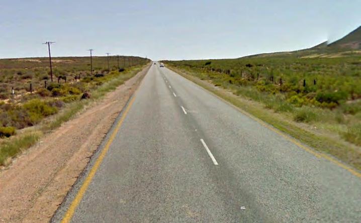 Element Route Name From To Distance [km] 3 N7 Piketberg Vanrhynsdorp 174 Type Surfaced