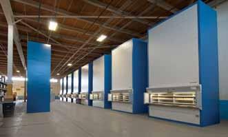 American Warehouse Systems designs and installs turn-key modular office packages, including electrical, HVAC, fire suppression, data and communication ports.