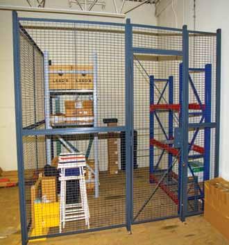 WireCrafters Wire Partitions Military Grade Enclosures American Warehouse Systems has allied with WireCrafters LLC to bring