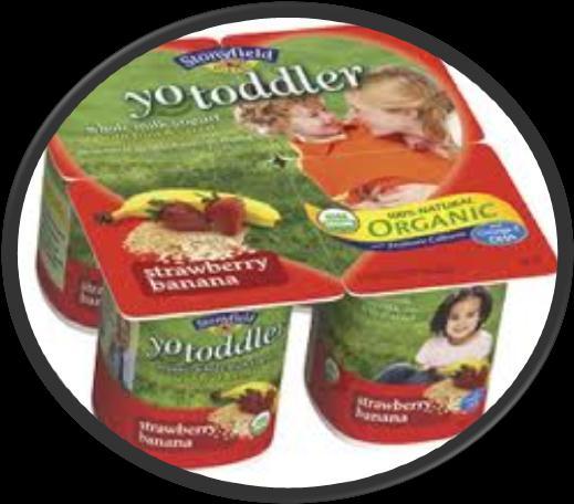 How it Works Production Order - YoToddler Organic milk ingredients Organic strawberry purée