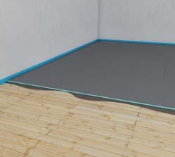 Floor applications wedi building board / building board Premium Floor application Wooden substrates To ensure that you