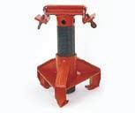 TRISHORE PROP COMPONENTS All Trishores are made up with a Base Jack whose height may be varied