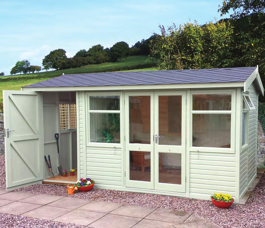 Quality Garden Rooms and Traditional Summerhouses Welcome to the Malvern Collection Traditional Range. These buildings offer you a wide range of stylish and practical solutions for your garden.