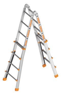 Safety joints automatically lock but are released with slight pressure. Standing height as work trestle: 0.89 m The 1057.