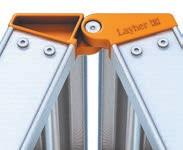 The wooden ladder is the first choice when aluminium smudges on the