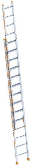 Single ladders Combination single ladder 1029 The classic simple ladder with remarkable weight advantages thanks to aluminium,