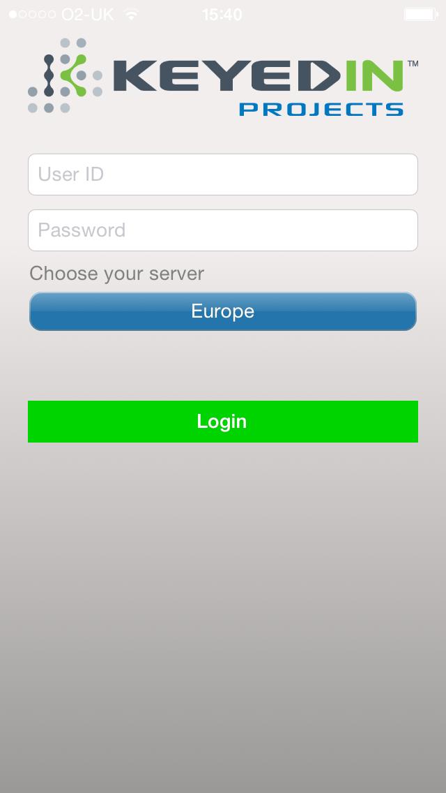 Requirements The mobile application works with the KeyedIn Projects Software as a Service platform. Your iphone or ipad must be running ios 6 or later to use this app.