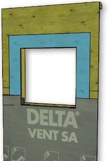 Zones 2-5 For other window installation methods, please refer to DELTA -VENT SA