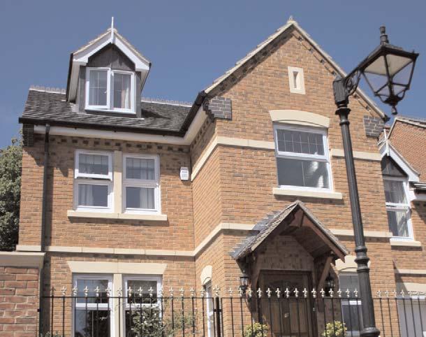 Windows casement, externally glazed Window styles top hung, side hung and fixed light frames multilights combining above elements T or cruciform transom/mullion joints coupled flat and bay/bow window