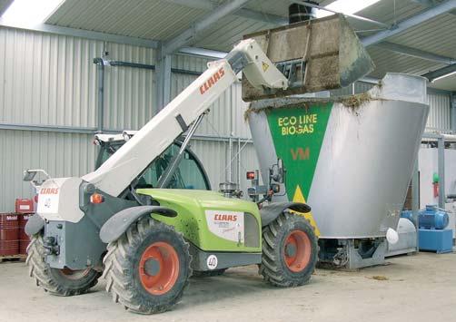 the 20 to 40 m 3 collection dosing feeder.