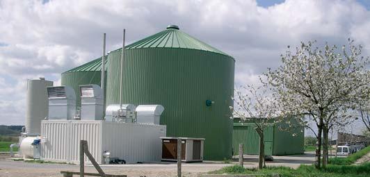 grain storage Wotenick biogas plant, 