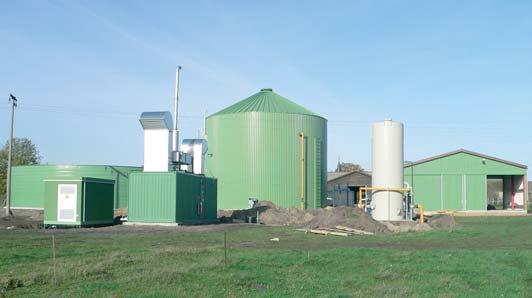 Pitschütz biogas plant, Sachsen (commissioning in