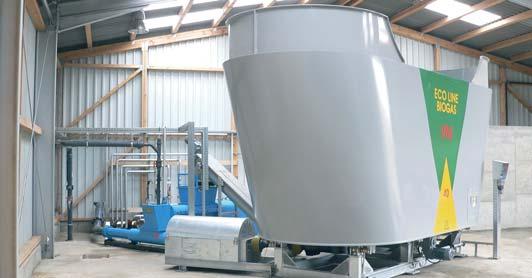 Wittstock biogas plant, Brandenburg 500 kw electric power derived from fermentation using 1500 m 3 fermenter,