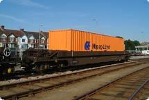 When large deep-sea container services make, for example, their weekly port call a significant volume of containers to be moved by rail is immediately