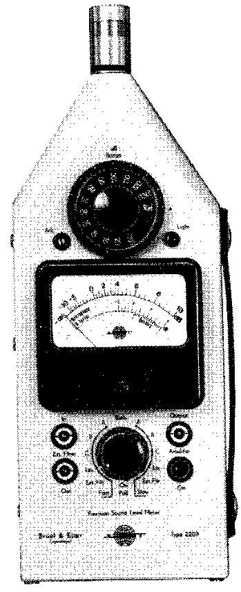 Figure 8 Sound Level Meter (Courtesy of B and