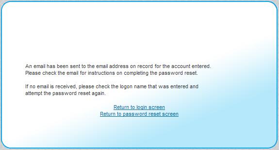 If you choose not to reset your password, you can log in to SilkRoad Performance using your existing password.