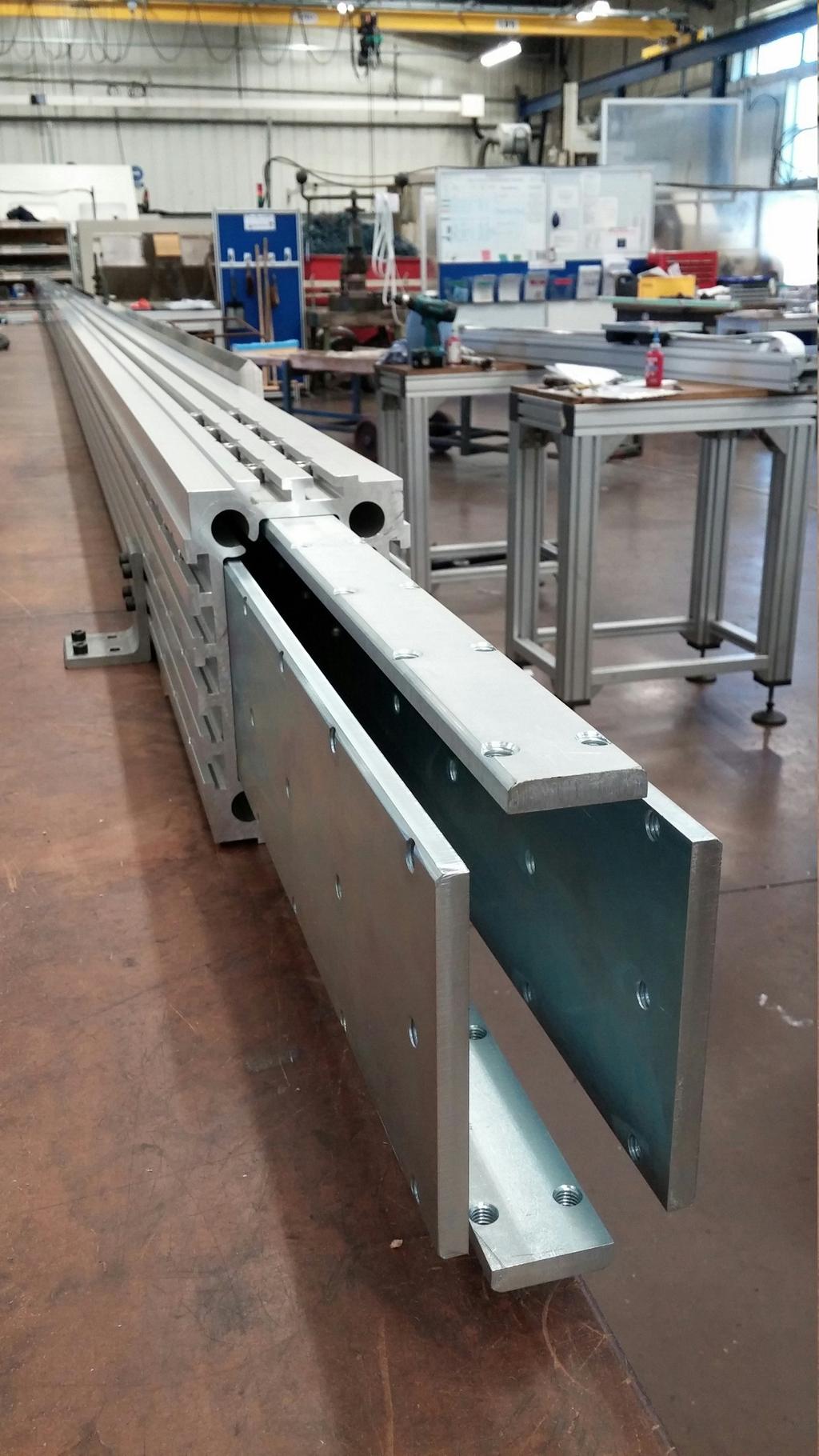 LENGTHENING THE X AXIS A common trend for users is to want to lengthen the gantry after the system has been operational for some time.