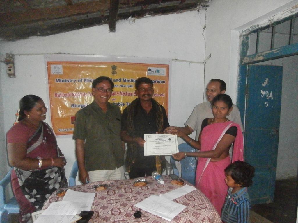 assistance Sri Raju, Panchayat President