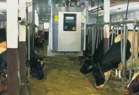 DeLaval Feed Wagons, system integrated Proper feeding correct ratio System connection of concentrate and