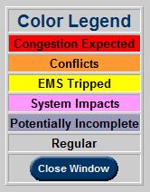 Color-Coding of edart Tickets Certain types of edart tickets are given special Color-Coding to identify that they may require