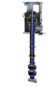 Molten salt pumps VEY AND VNY VERTICAL TURBINE PUMPS Engineered suction design for optimized submergence Engineered bearing bushings for better shaft alignment and adaptation to the thermal expansion