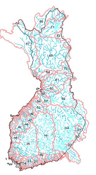 WSFS-Vemala In on line hydrological forecasting system (WSFS) covering whole country www.ymparisto.fi/vesistoennusteet Data download from www.kk625.