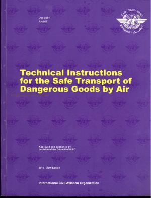 International Civil Aviation Organization Technical Instructions (ICAO TI) With some restrictions, 49 CFR Subpart C of Part 171 allows a hazardous material