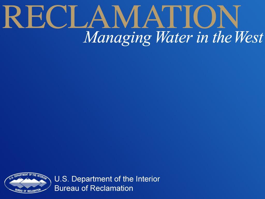 Approaches For Integrating Climate Change Into Water Resources Planning Levi Brekke (Reclamation, Technical Service